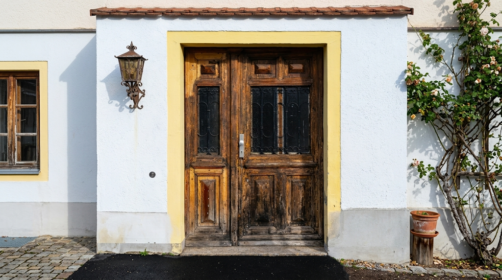 How weather affects door refinishing projects